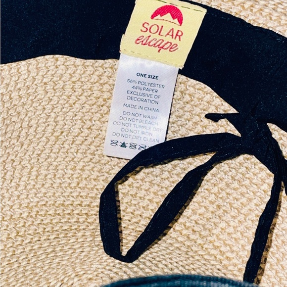 👒 Solar Escape Floppy Adjustable Outdoors UV protection Hat w/ drawstring👒 - Picture 5 of 7